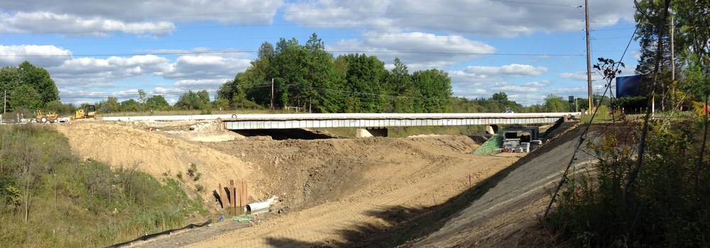 Akron-Cleveland Rd Bridge Replacement, 9/14/2014